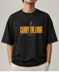 Carry the Light | Matthew 5:14–16 Oversized Christian T-Shirt