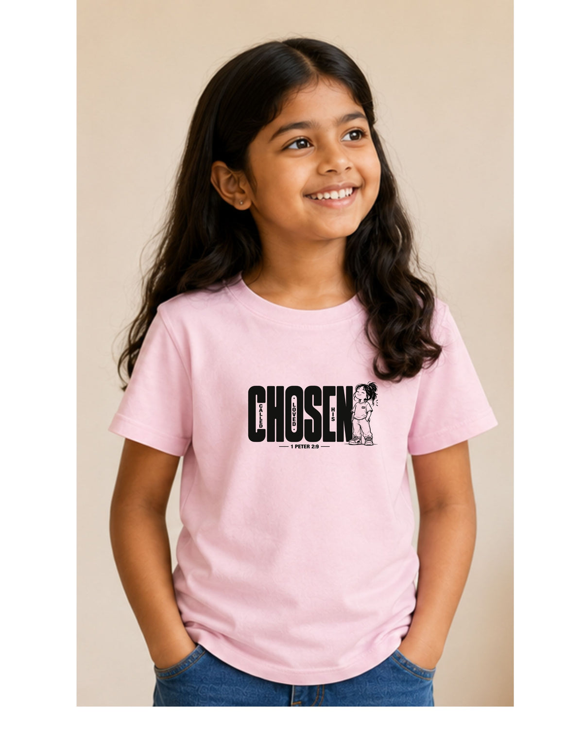 Chosen – 1 Peter 2:9 Christian Kids’ T-Shirt