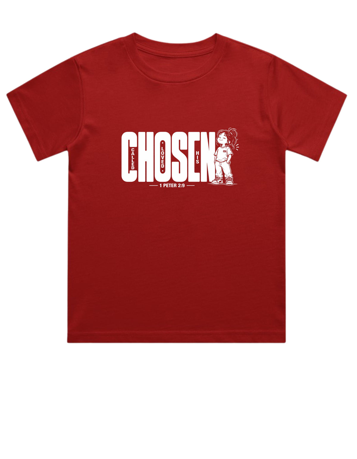 Chosen – 1 Peter 2:9 Christian Kids’ T-Shirt