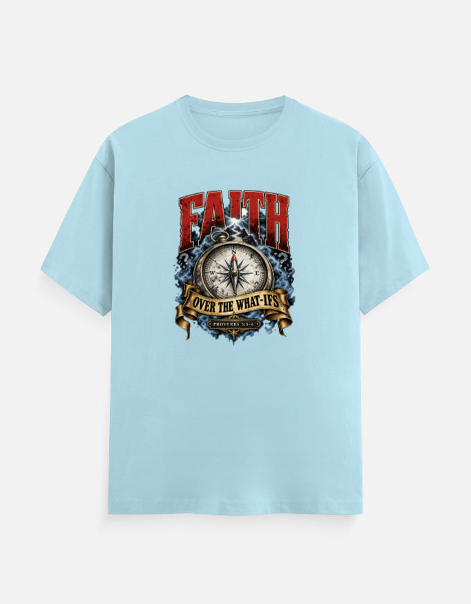 Faith Over the What-Ifs – Proverbs 3:5–6 Christian Unisex T-Shirt