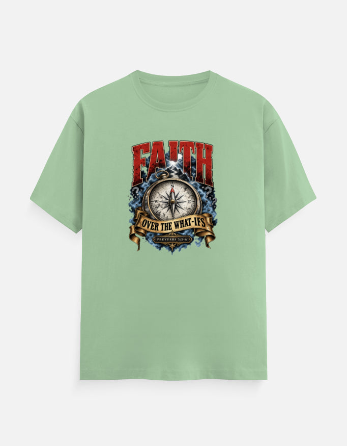 Faith Over the What-Ifs – Proverbs 3:5–6 Christian Unisex T-Shirt