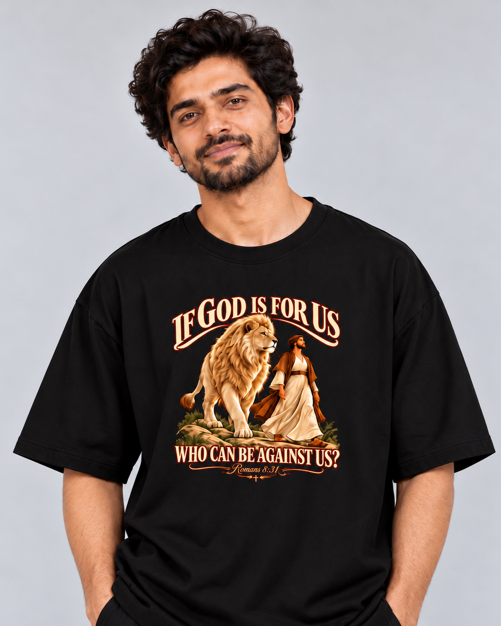 If God Is for Us – Romans 8:31 Christian T-Shirt